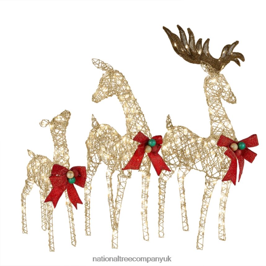 decoration | National Tree Company Deer Family Assortment F2L4F598